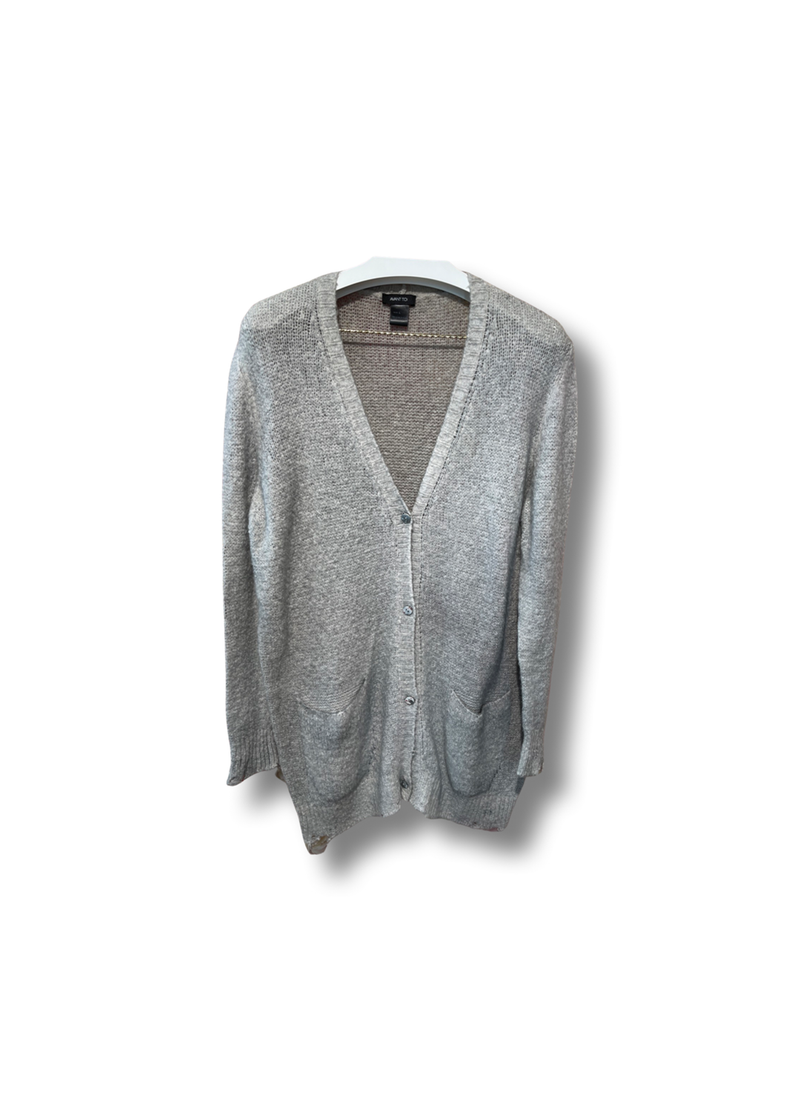 Avant Toi Cashmere Cardigan light grey