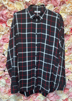 Balenciaga Check Shirt "Balenciaga" written on the back