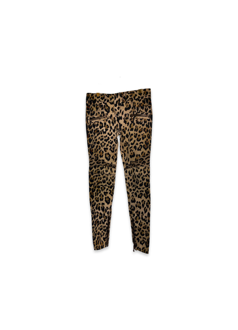 Balmain Jeans Leo Print