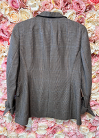 Akris Blazer Check Brown