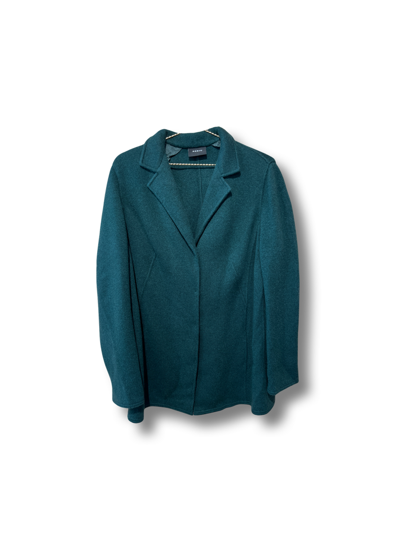 Akris Cashmere Blazer Green