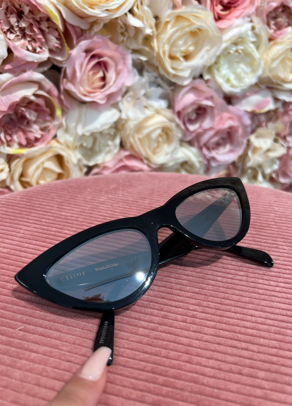 Céline Cat-Eye Sunglasses Black