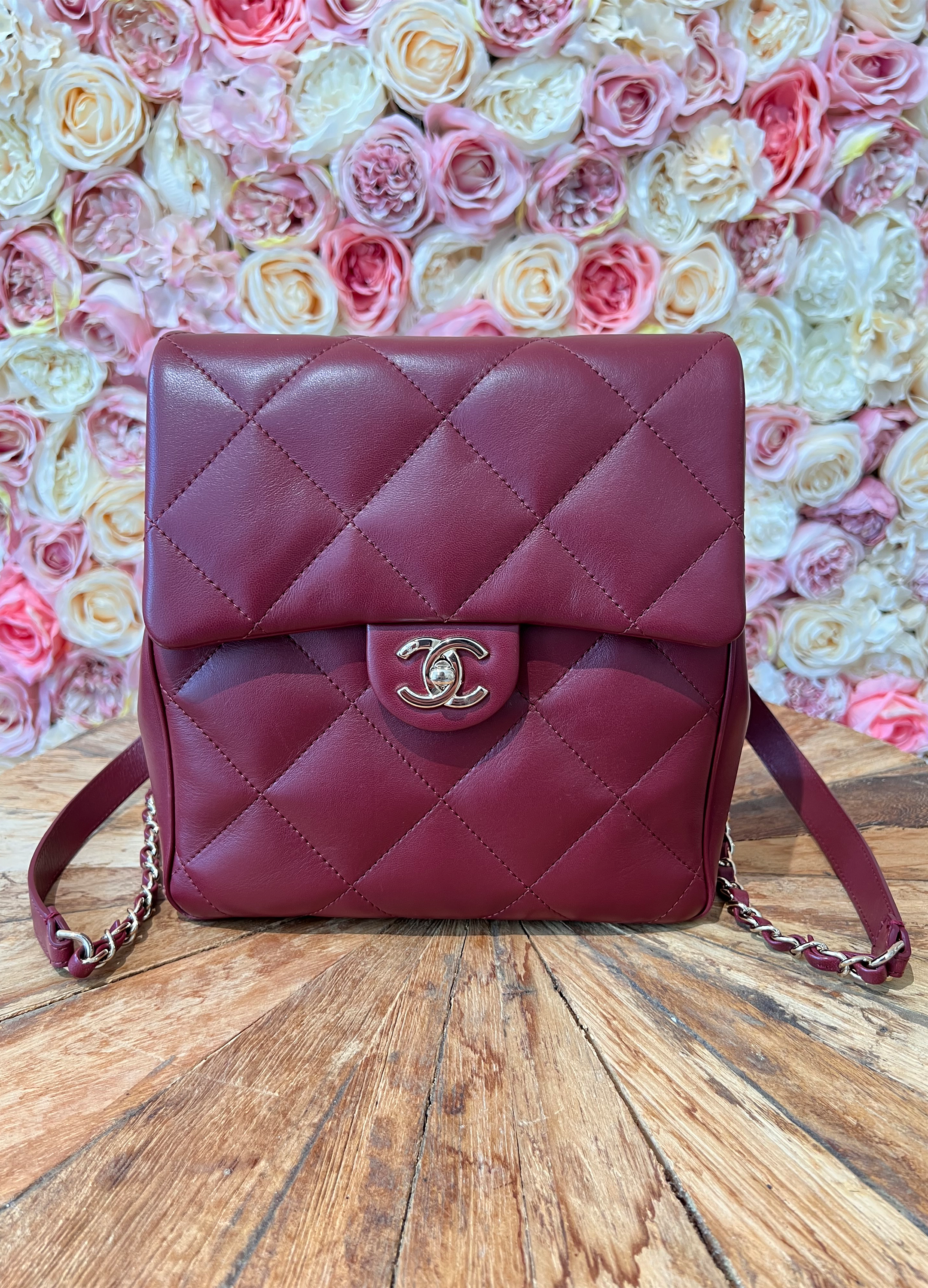 Chanel Backpack Bordeaux Lambskin (2019)