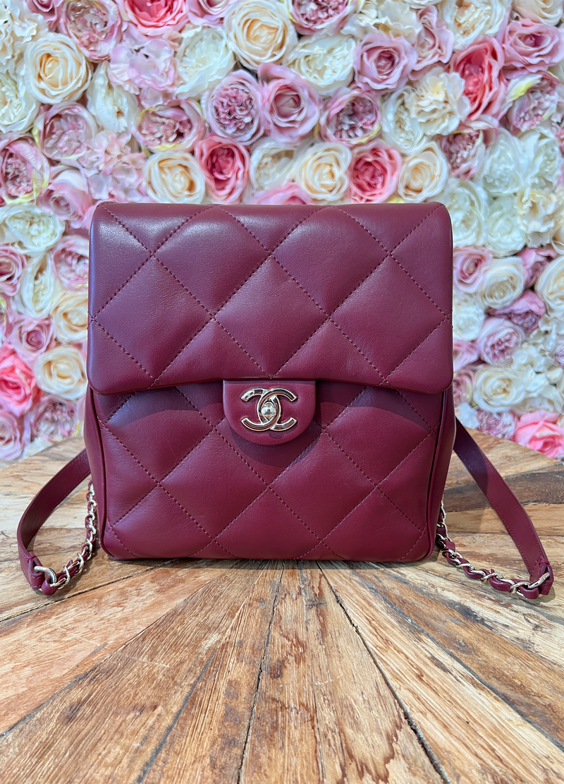 Chanel Backpack Bordeaux Lambskin (2019)