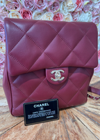 Chanel Backpack Bordeaux Lambskin (2019)
