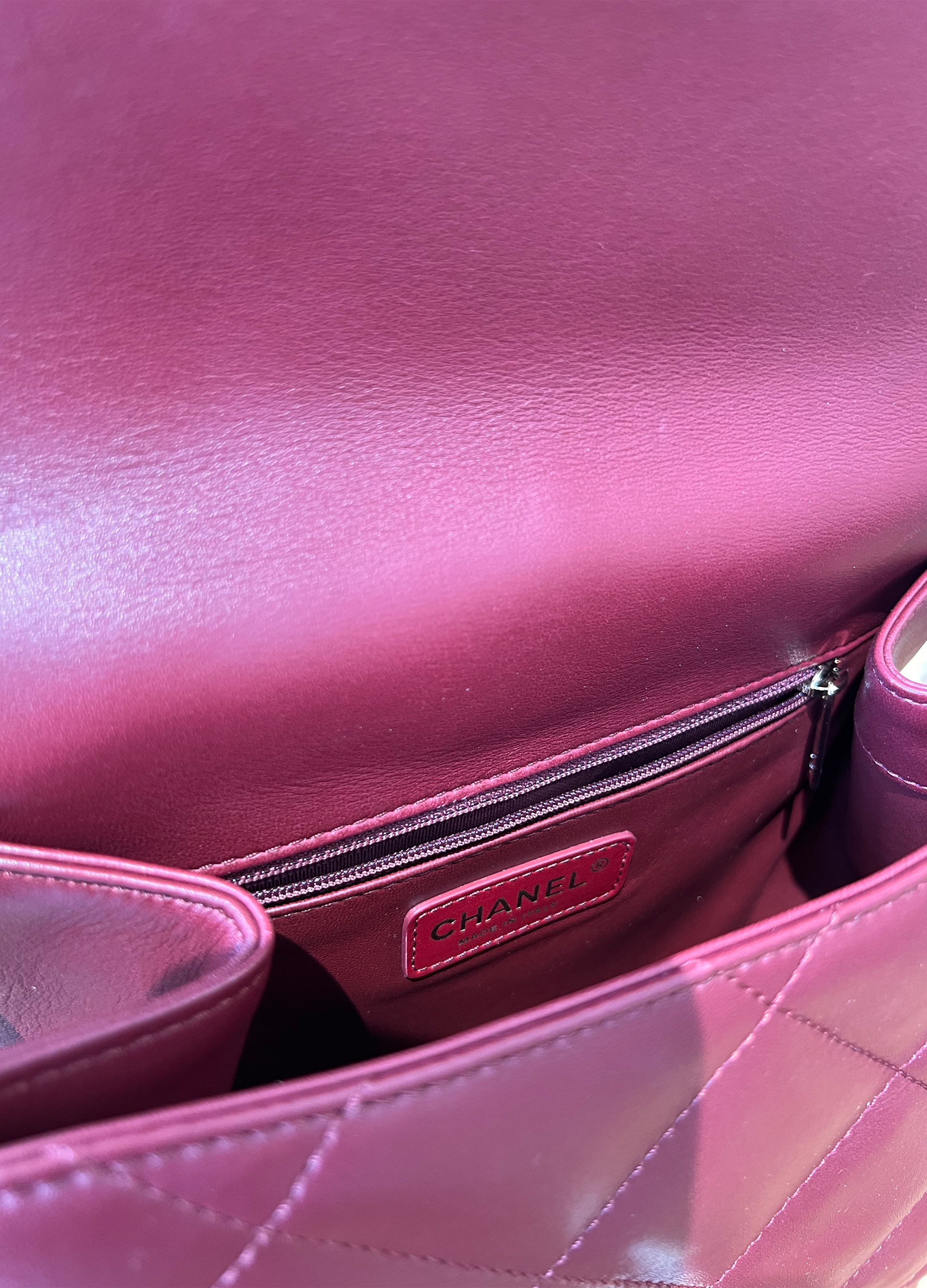 Chanel Backpack Bordeaux Lambskin (2019)