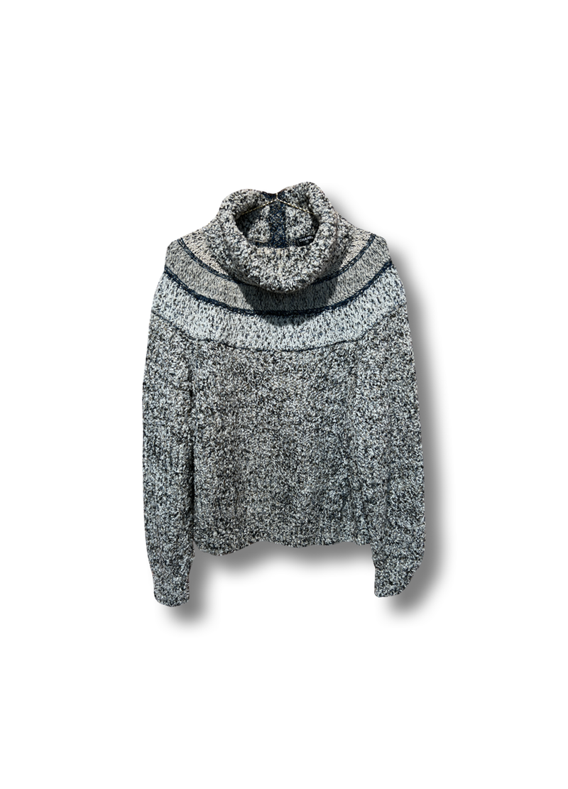 Chanel Wool Mix Sweater Grey