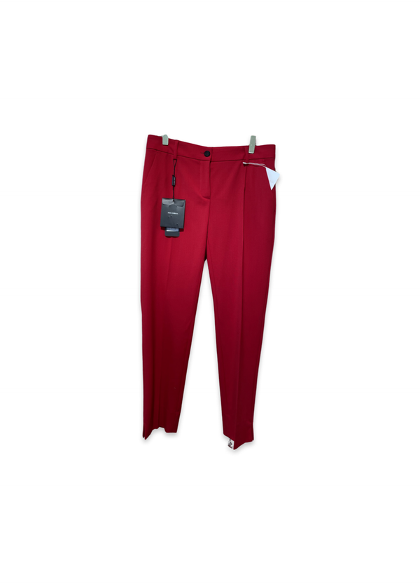 Dolce & Gabbana Classic Pants Red