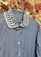 Ermanno Scervino Cotton Blouse Striped