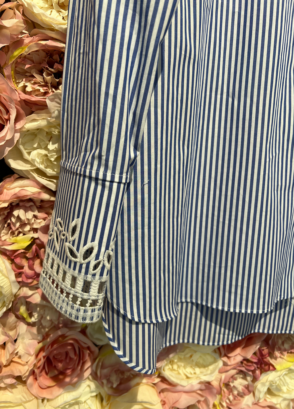 Ermanno Scervino Cotton Blouse Striped