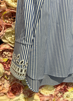 Ermanno Scervino Cotton Blouse Striped