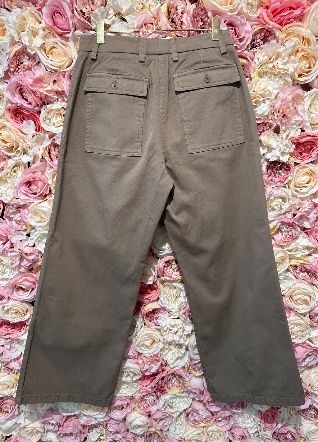 Etro culottes jeans dark beige