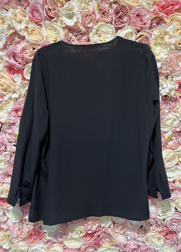 Etro Blouse V-Neck Black