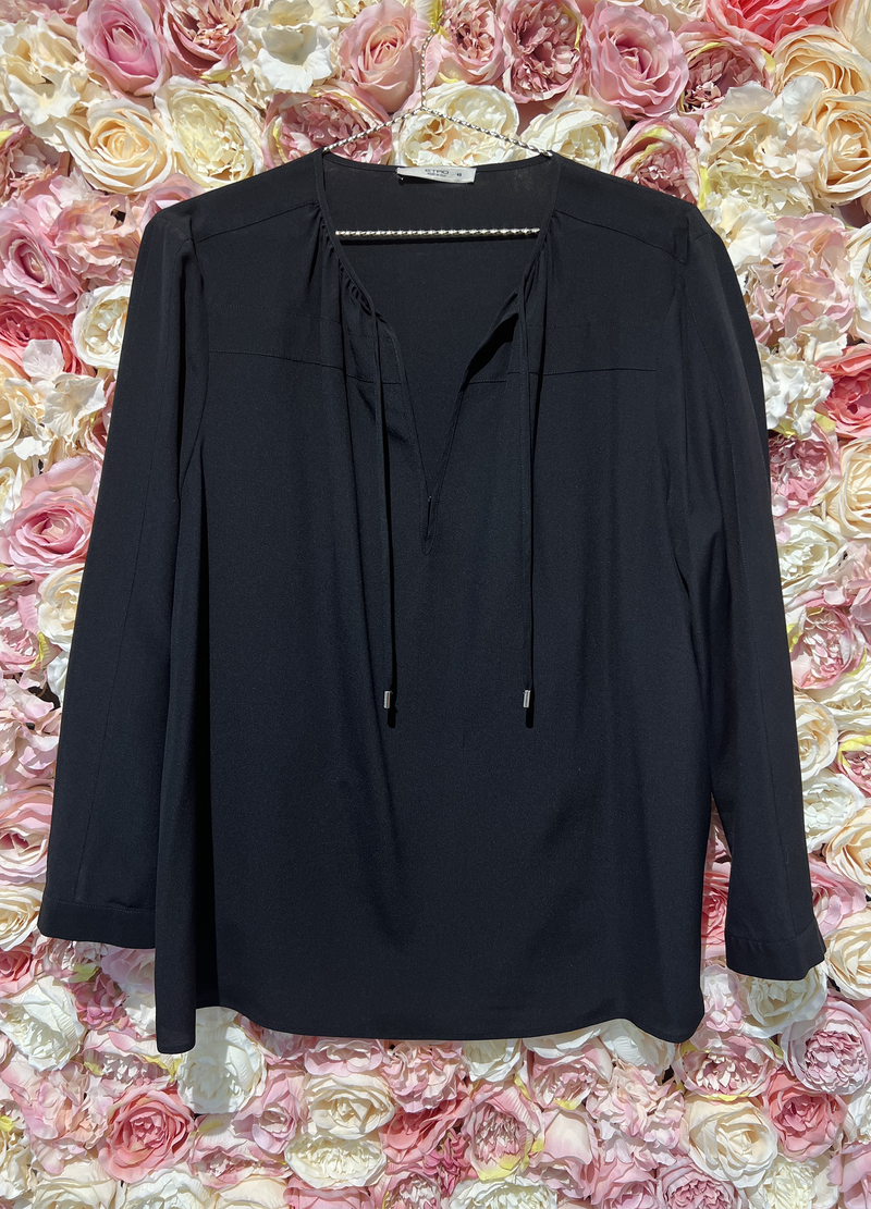 Etro Blouse V-Neck Black