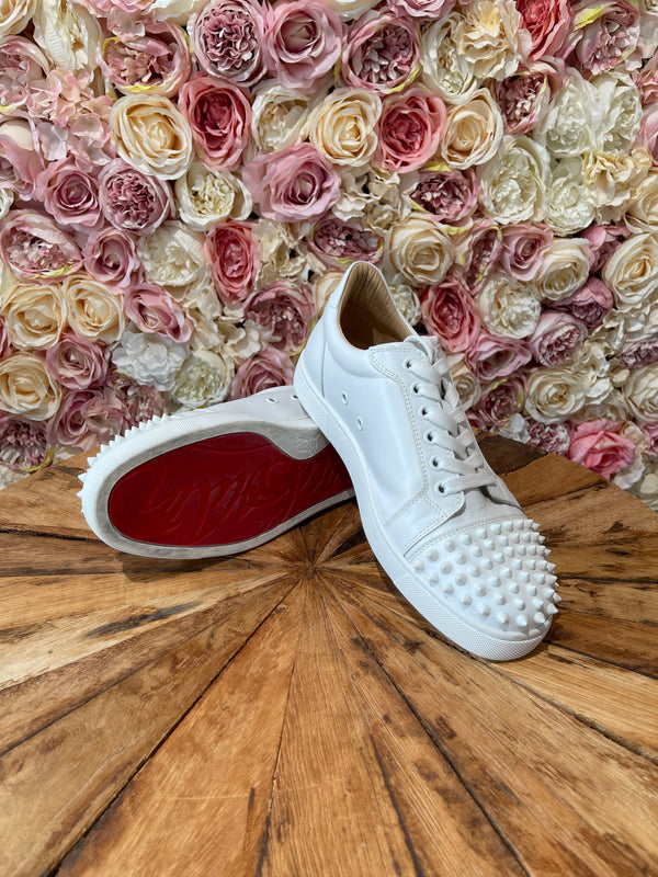 Christian Louboutin Sneaker Spikes White