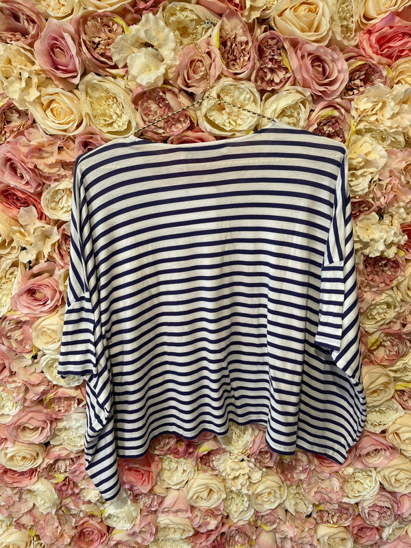 Stella McCartney T-Shirt Striped with Flower