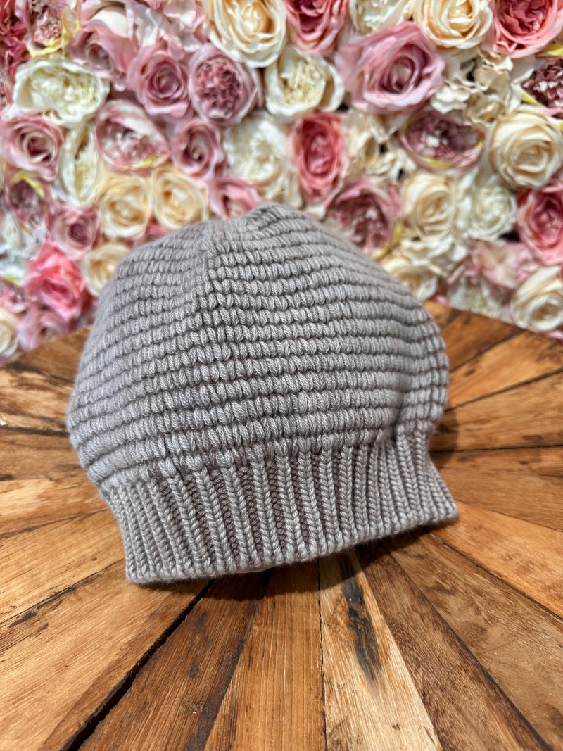 Iris von Arnim Cashmere Hat Taupe