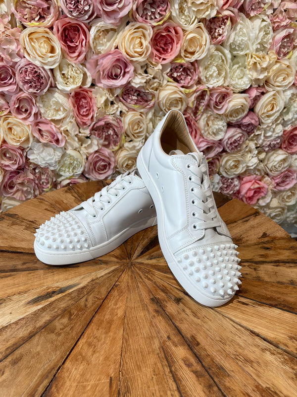 Christian Louboutin Sneaker Spikes White