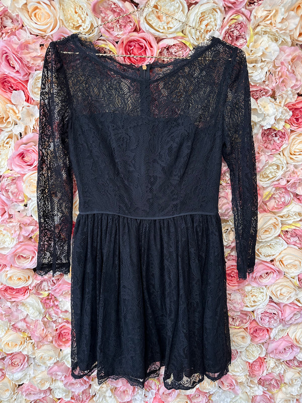 Juicy Couture Lace Dress Black