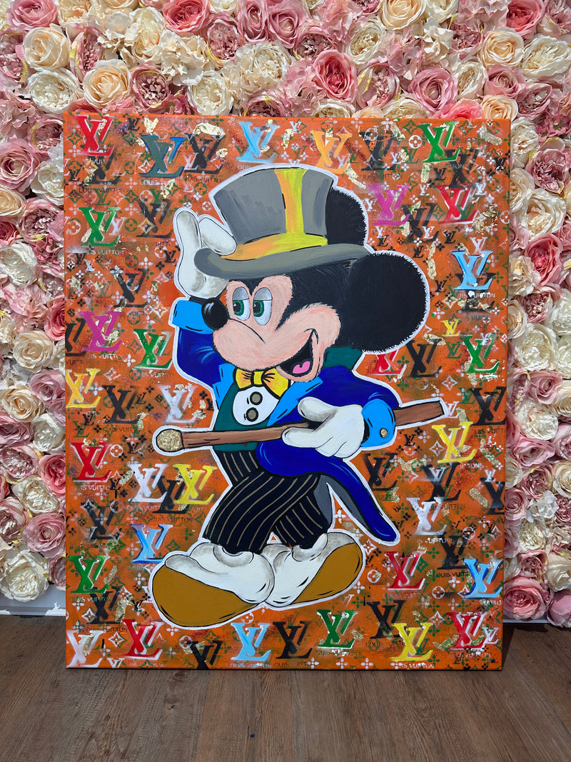 Chic Happens Art Painting "Mickey"