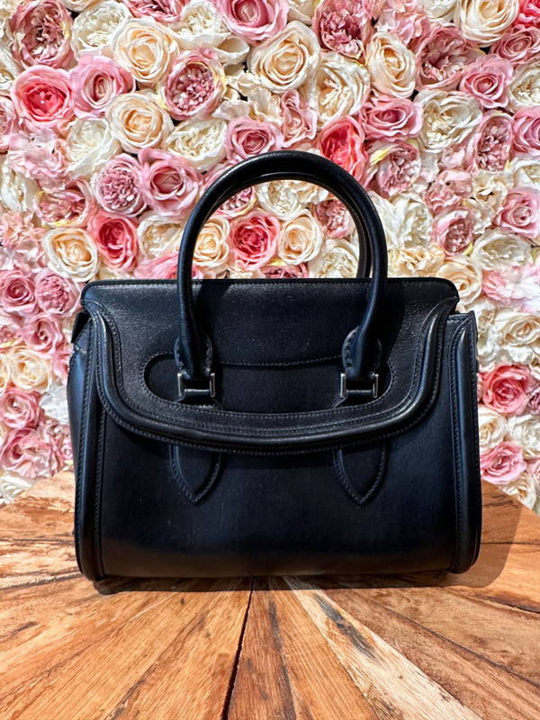 Alexander McQueen Leather Bag Black