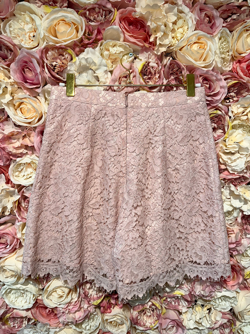 Ewa Herzog Lace Shorts Rose