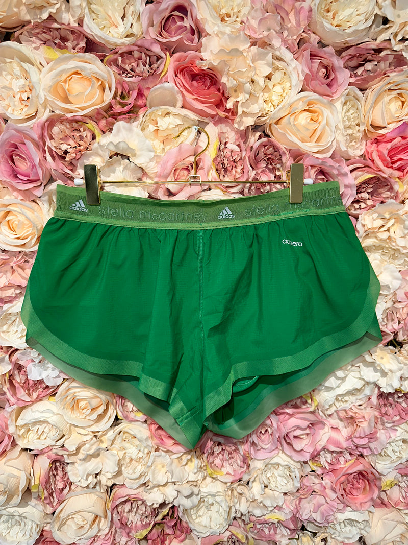 Stella McCartney x Adidas sport Shorts Green