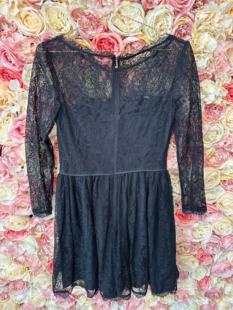 Juicy Couture Lace Dress Black