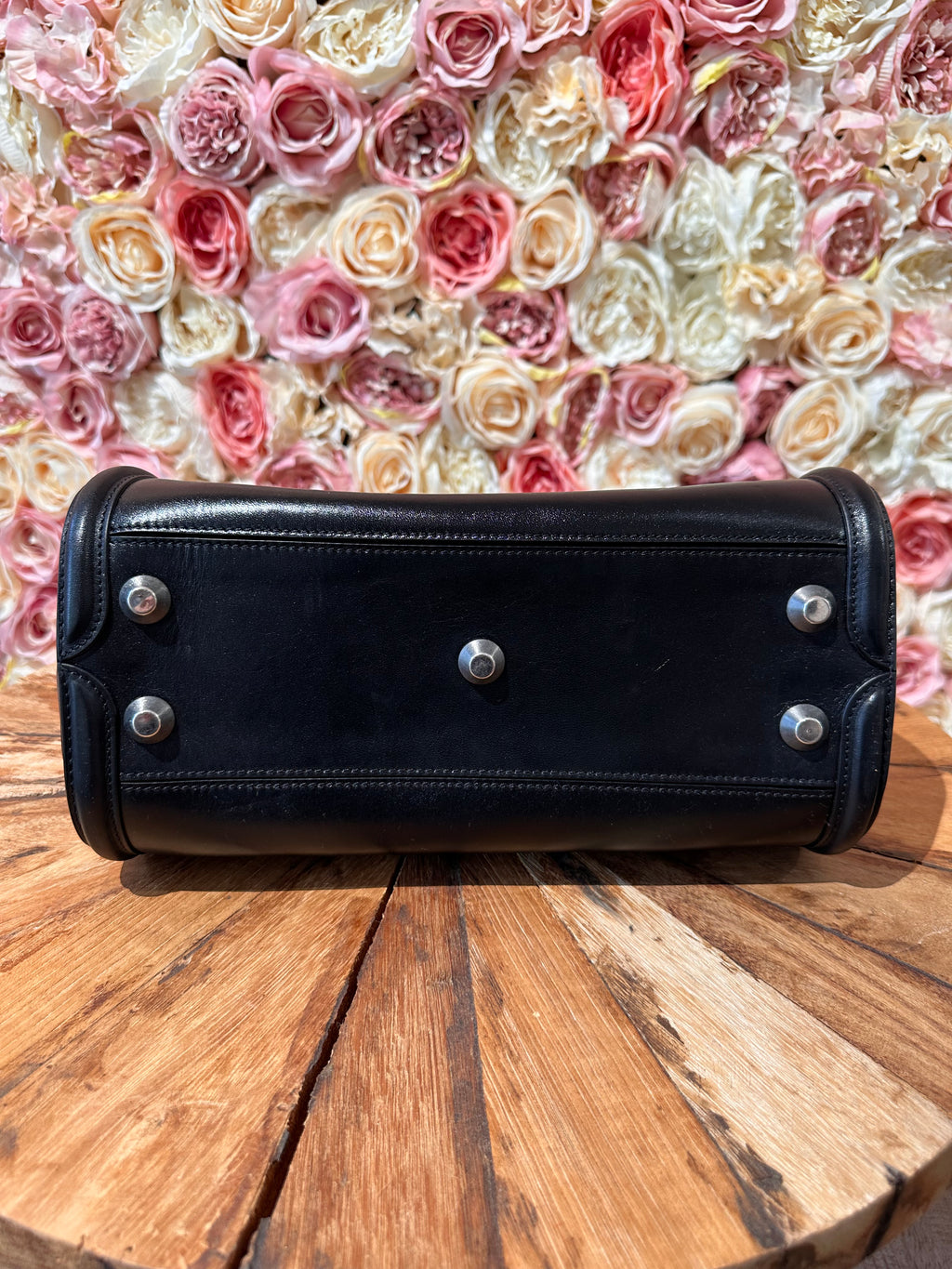 Alexander McQueen Leather Bag Black