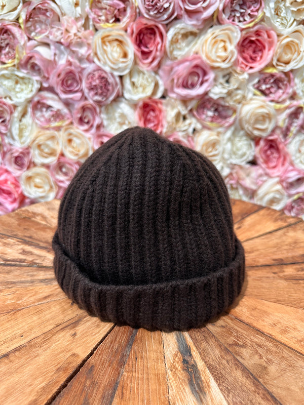 Fedeli Cashmere Hat Brown