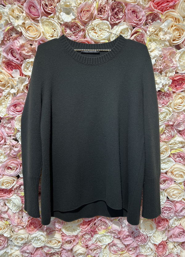 Iris von Arnim Crew Neck Cashmere Sweater Dark Green