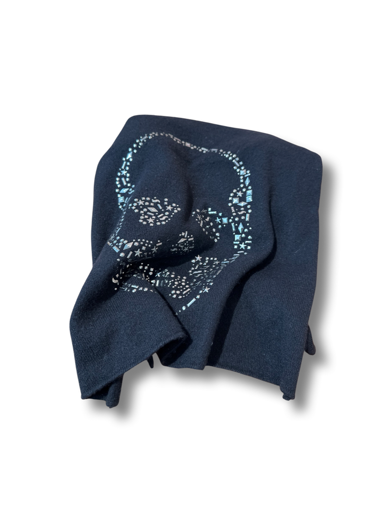 Lucien Pellat-Finet Scarf with skull