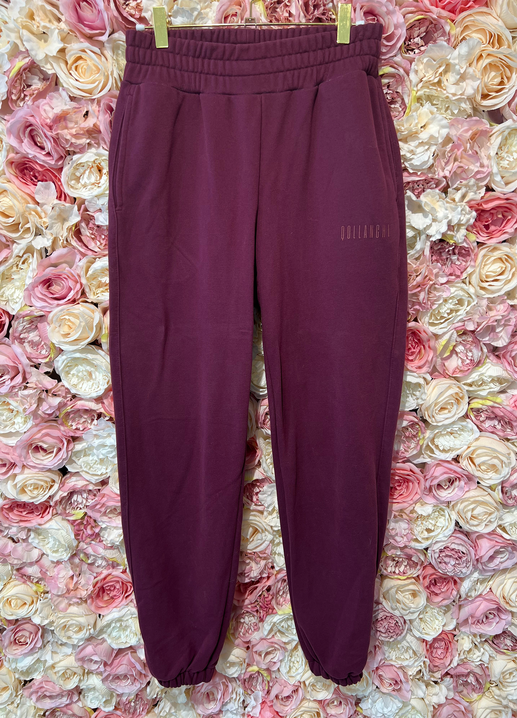 Qollanchi Sweat Set Bordeaux/Purple