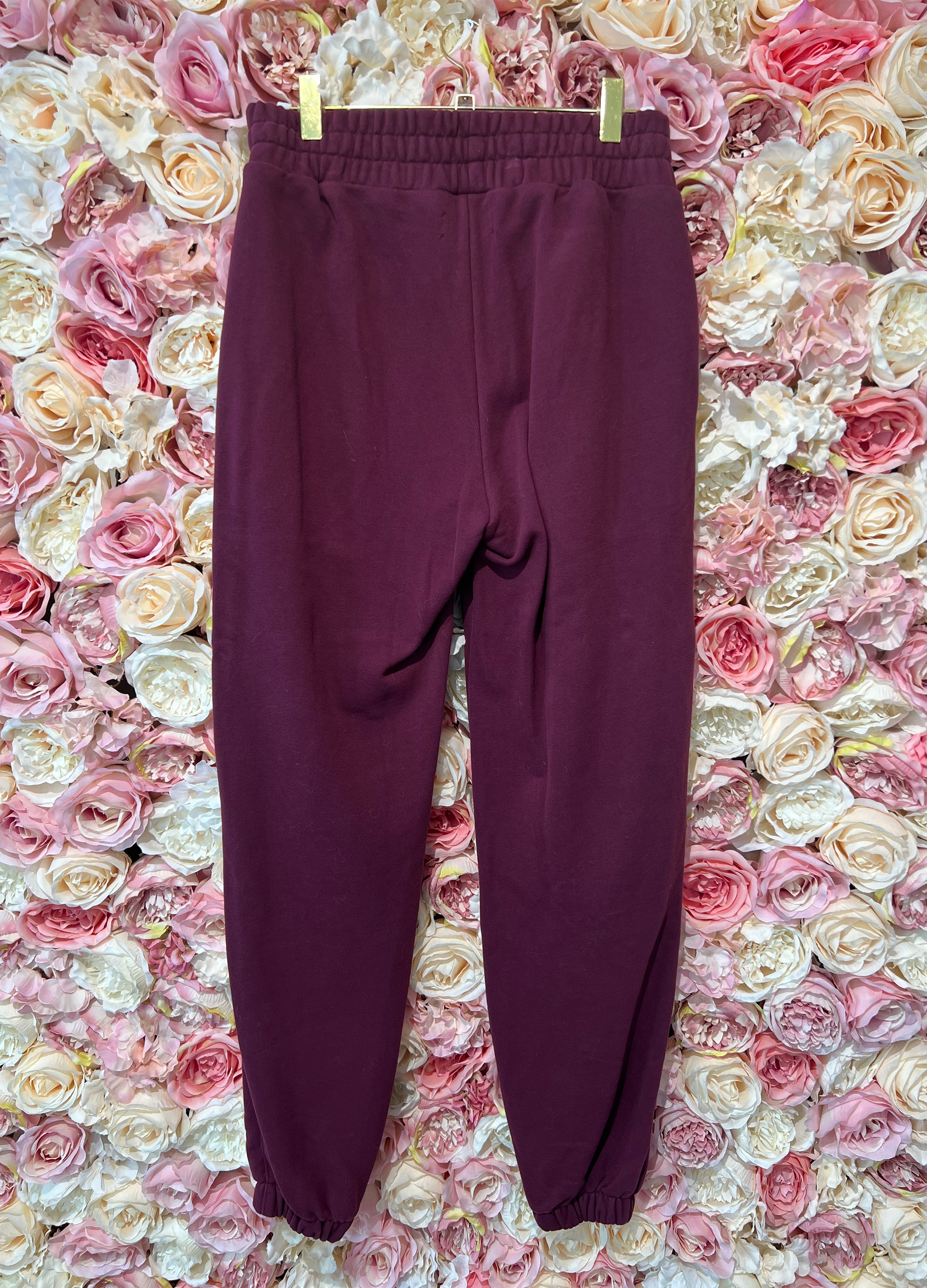 Qollanchi Sweat Set Bordeaux/Purple
