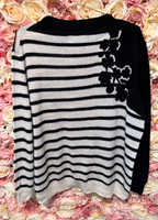 Ermanno Scervino Sweater Black White