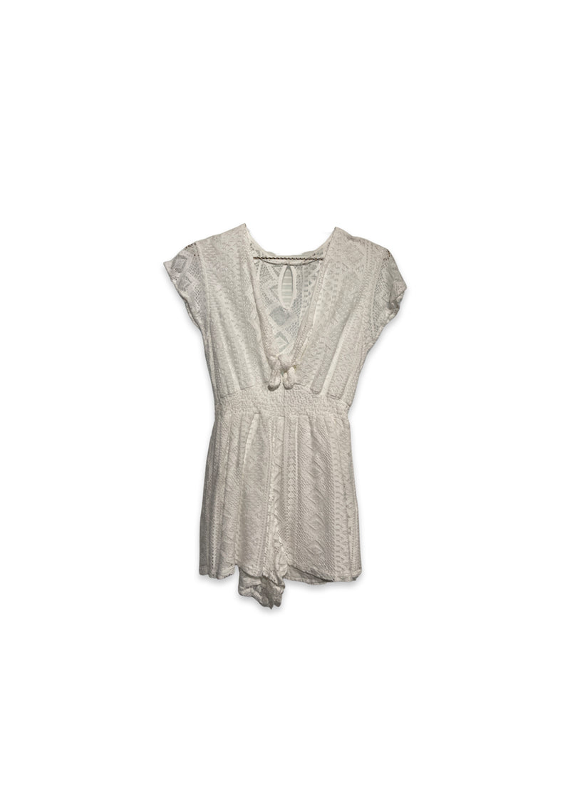 Oysho Playsuit white