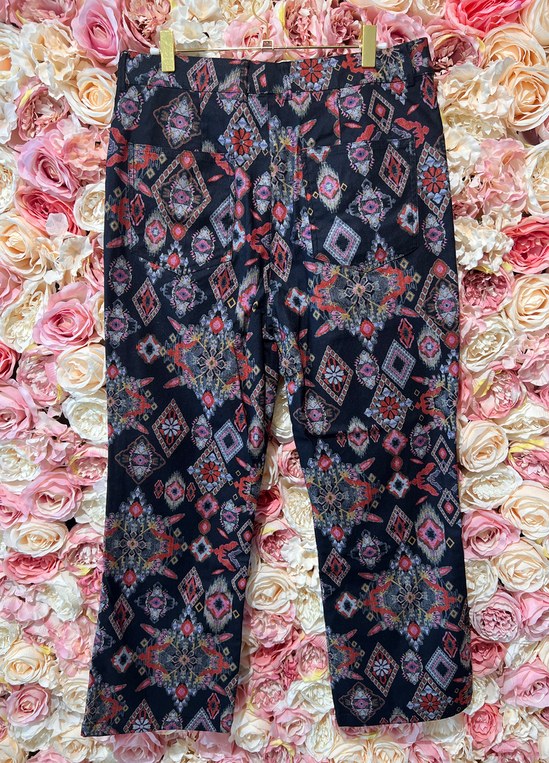 Zara Jeans with Pattern